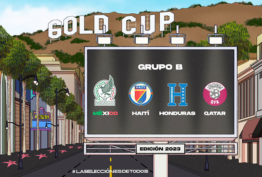 Honduras, Haití y Qatar, rivales del Tri en la Copa Oro