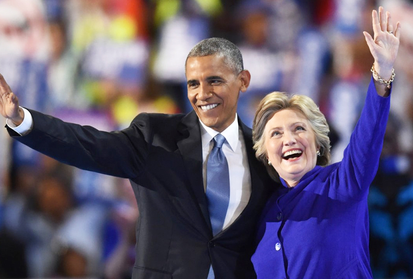 Obama y Hillary Clinton apoyan a Joe Biden