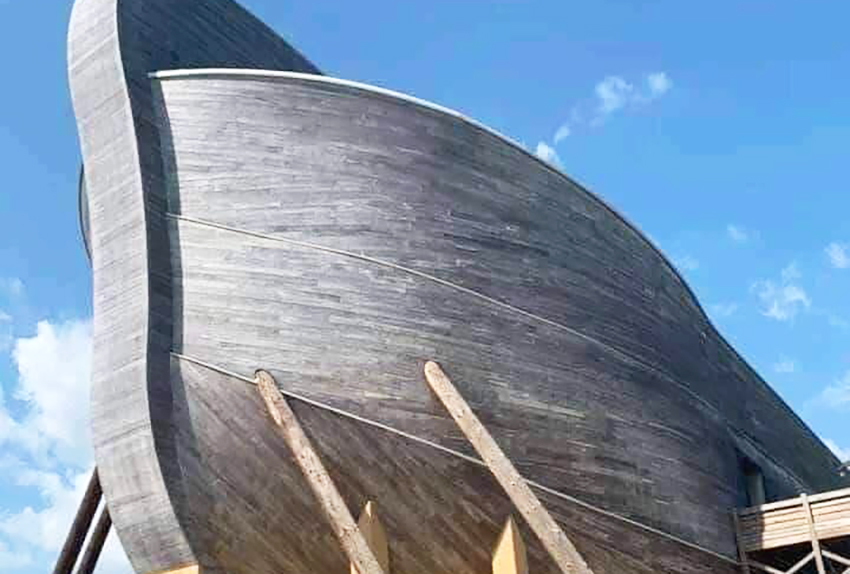 Abren réplica del Arca de Noé en Kentucky, EEUU