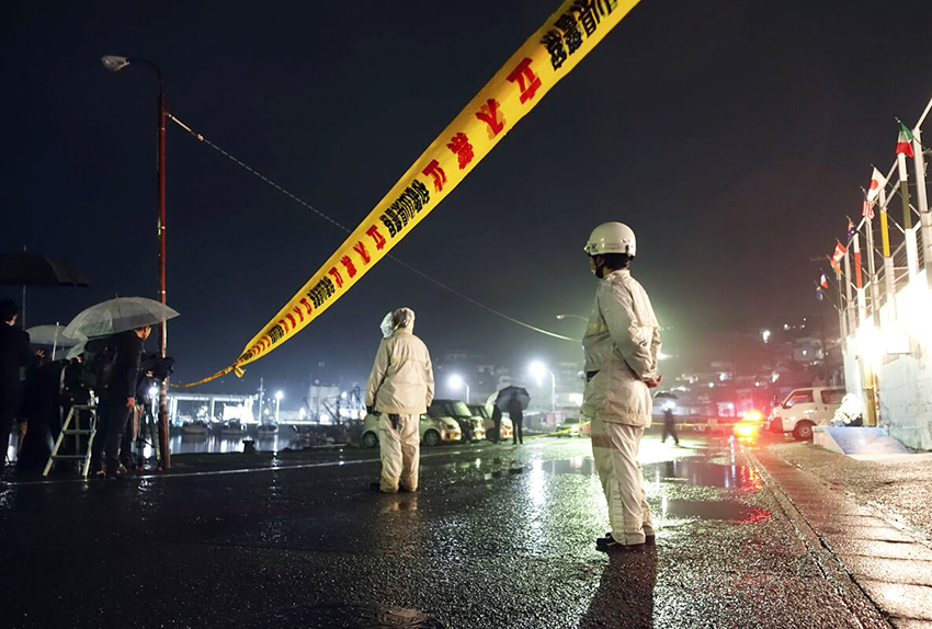 Policía allana vivienda, investigan atentado vs ministro japonés