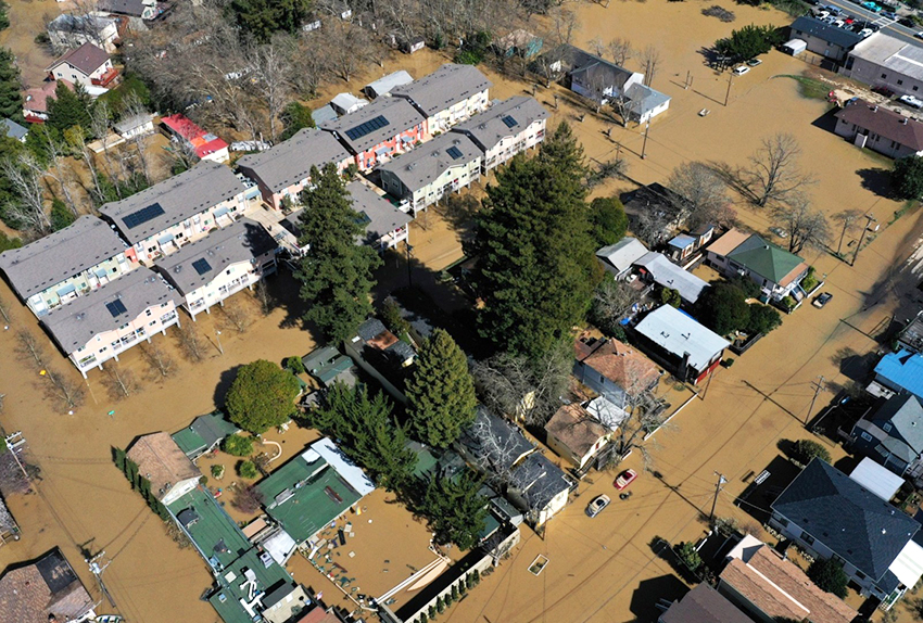California en riesgo, podrían sufrir “mega inundación”