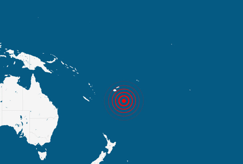 Sismo de magnitud 7.2 sacude islas de Fiji y Tonga; descartan tsunami