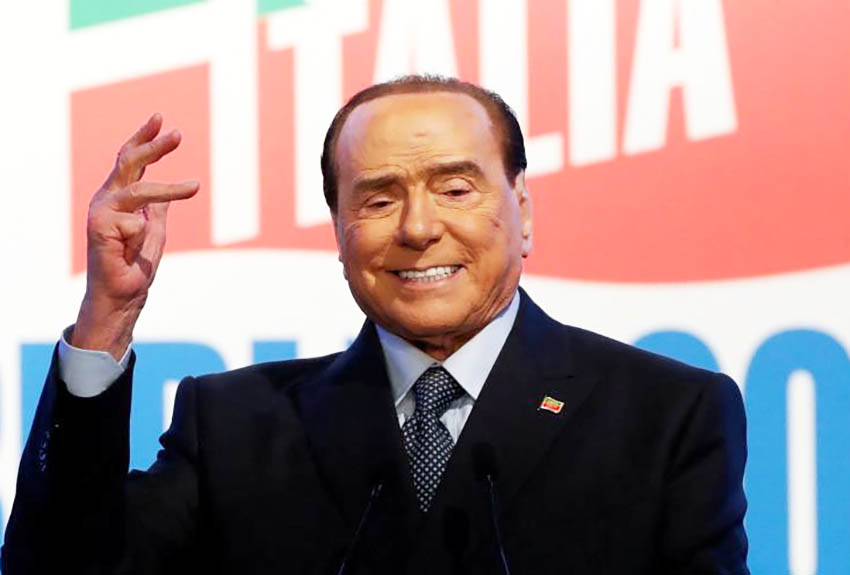 Muere Silvio Berlusconi, ex primer ministro de Italia