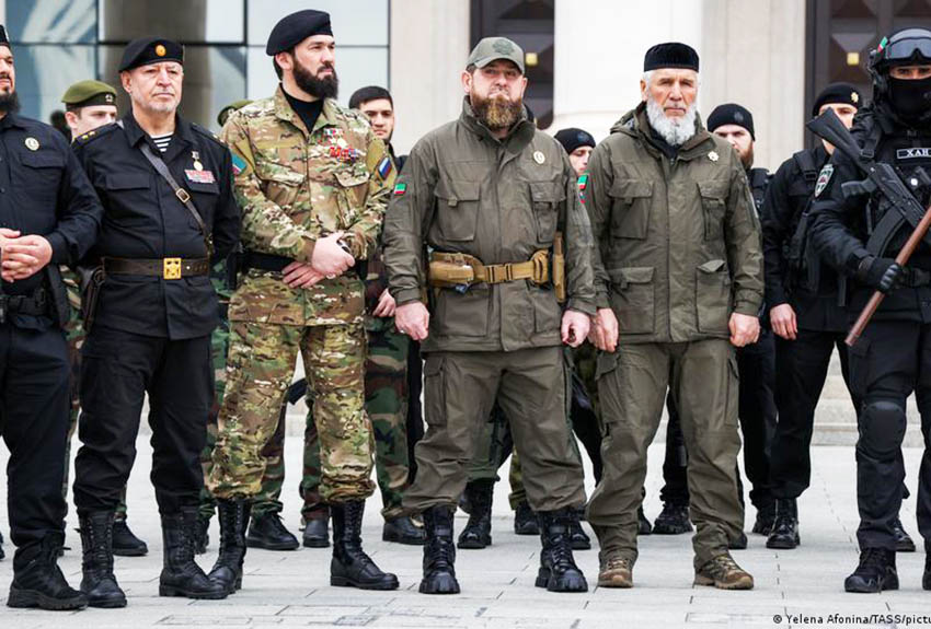 Rusia firma contrato con fuerzas chechenas, se unen a la operación militar