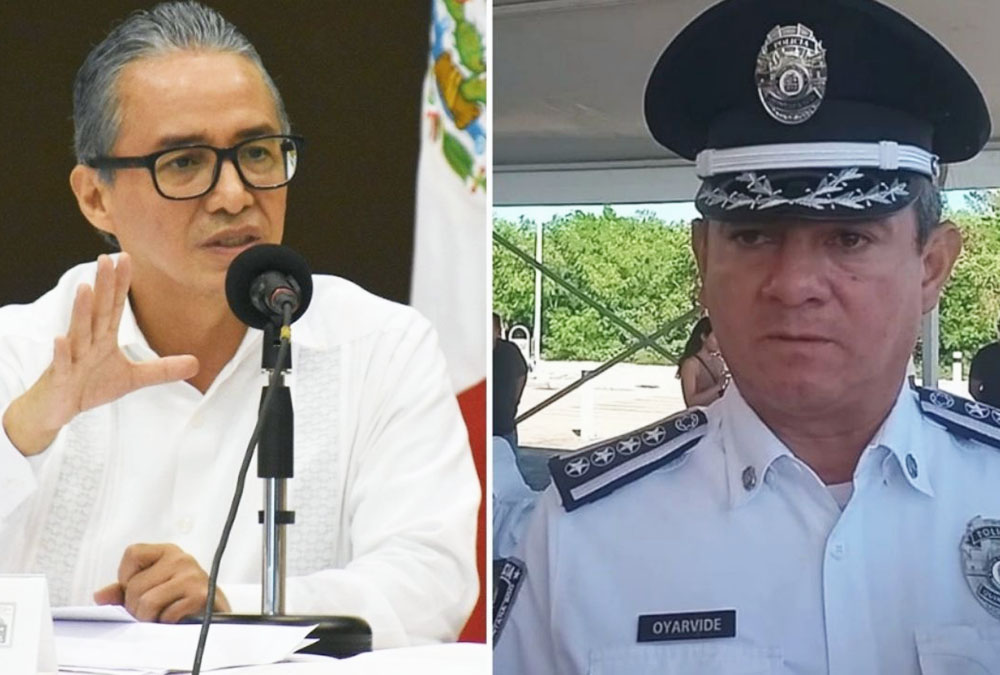 Fiscal y titular de la SSC de Quintana Roo tiran la toalla