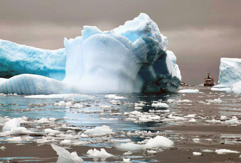 Emergencia climática: hielo de la Antártida, en su nivel más bajo