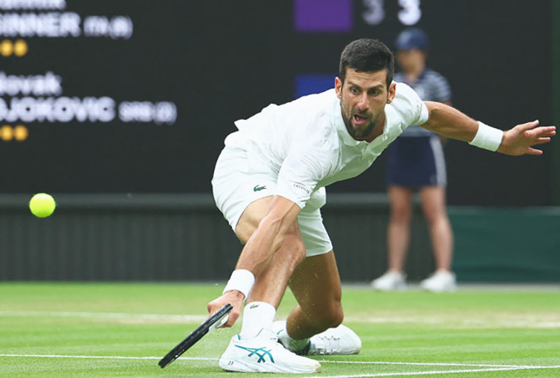 Djokovic arrasa a Sinner; avanza a otra final de Wimbledon