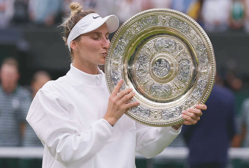Marketa Vondrousova es la nueva reina de Wimbledon