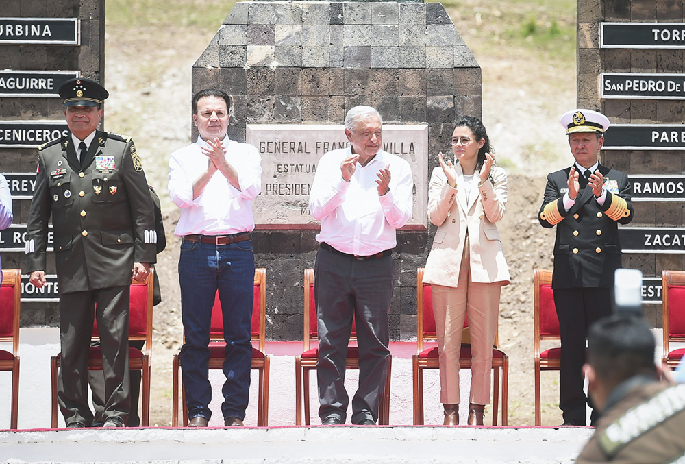 Recordando espíritu de Villa, no habrá reelección: López Obrador