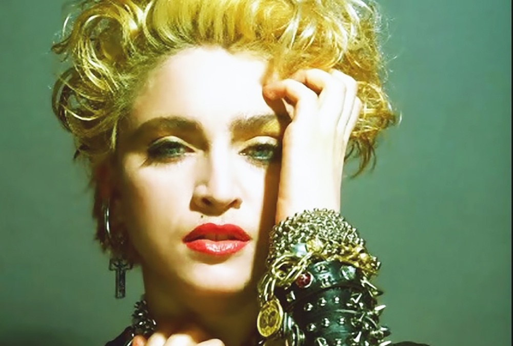 Madonna la reina del pop, celebra su primer disco