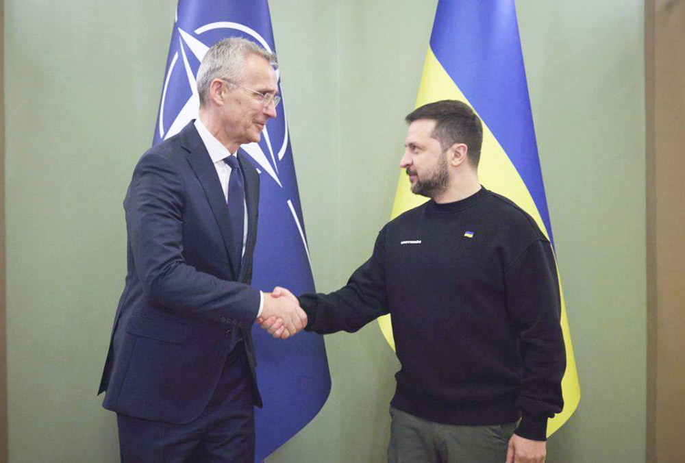 OTAN arranca su cumbre en Vilma, asiste Volodimir Zelensky