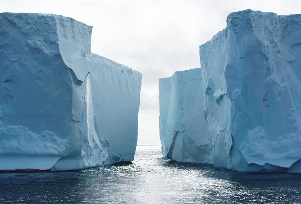 Misterio en la Antártida, desapareció un pedazo de hielo