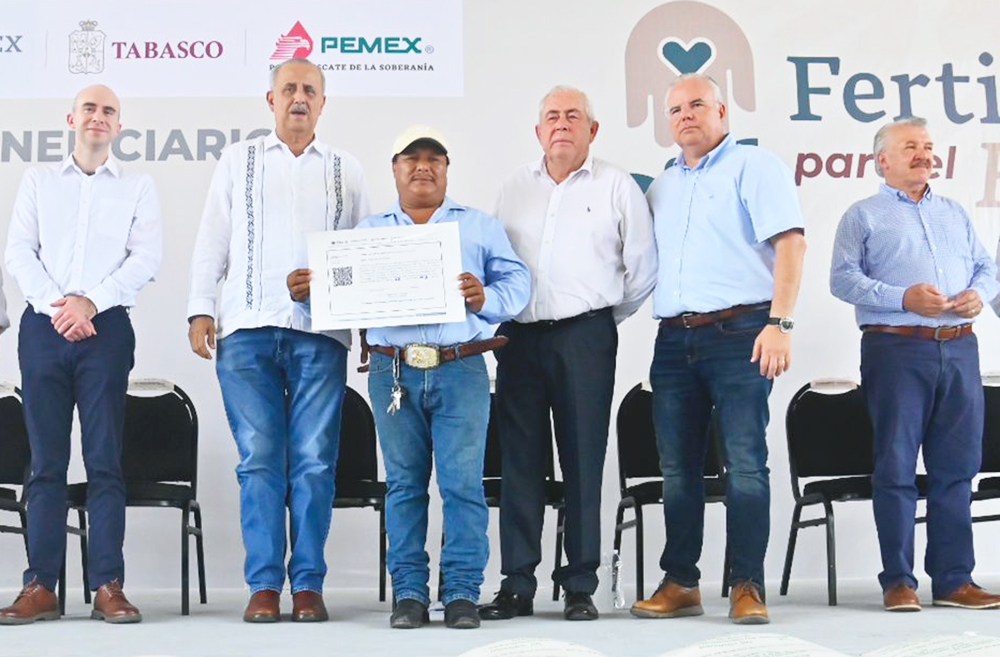 Segalmex lanza en Tabasco Programa de Fertilizantes para el Bienestar