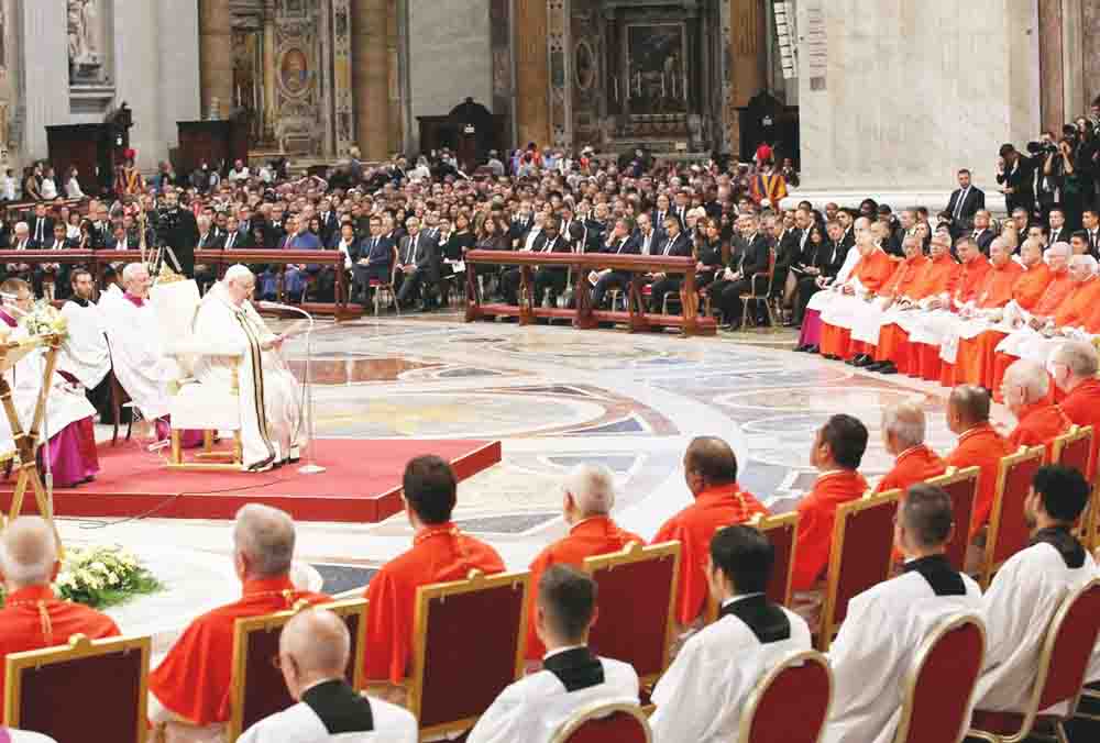 El Papa refuerza su sucesión con 21 nuevos cardenales