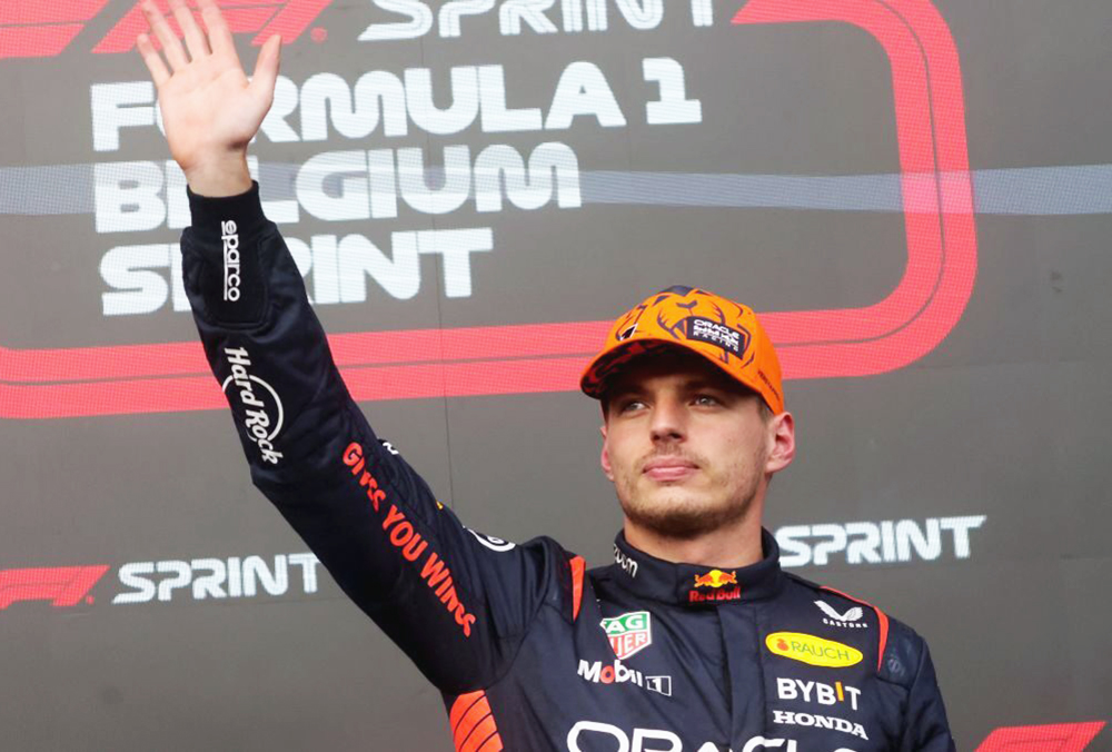 Gana Verstappen esprint del GP de Bélgica