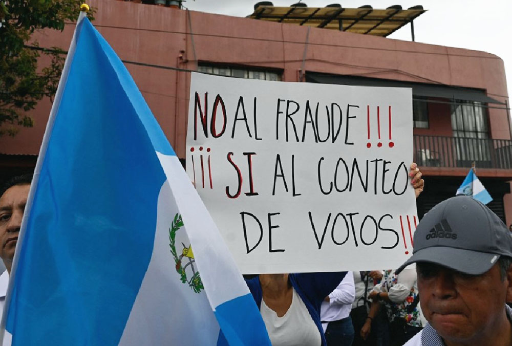 Corte de Guatemala frena resultados electorales
