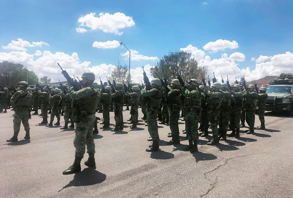 Llegan militares a Zacatecas para combatir grupos delictivos