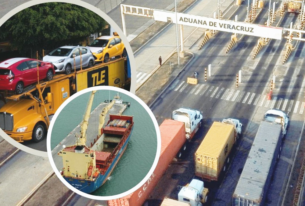Puerto de Veracruz “puerta” del comercio automotriz