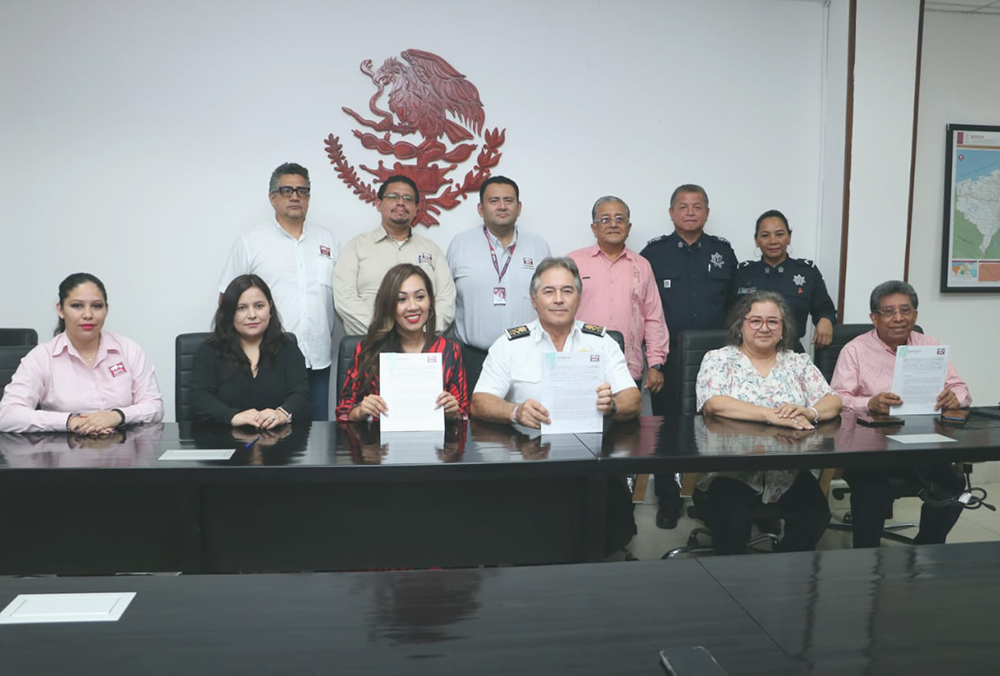 Signan acuerdo SSPC y el Instituto Electoral del Estado