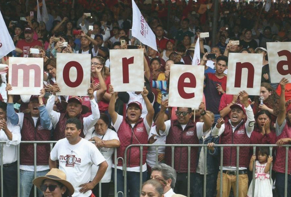 “Un fenómeno” el trabajo de Morena, sostiene López Obrador