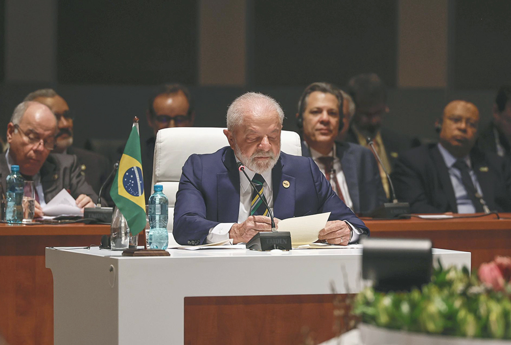 Lula critica la guerra en Ucrania, defiende la integridad territorial de los países