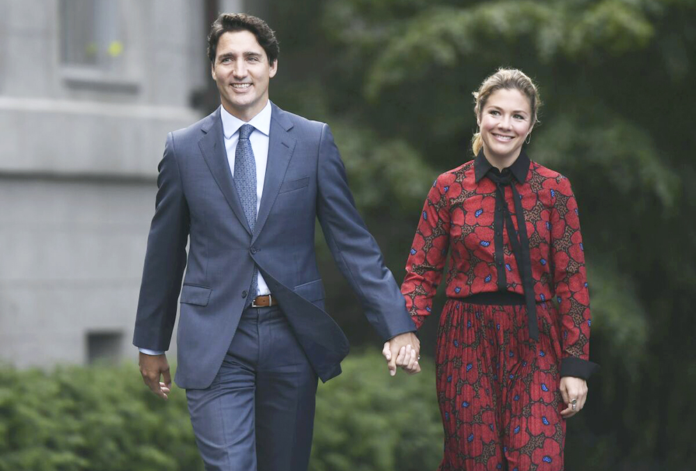 Trudeau se separa de su esposa tras 18 años de matrimonio