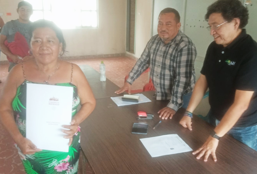 Entregan certificados parcelarios a ejidatarios del Plan Chontalpa