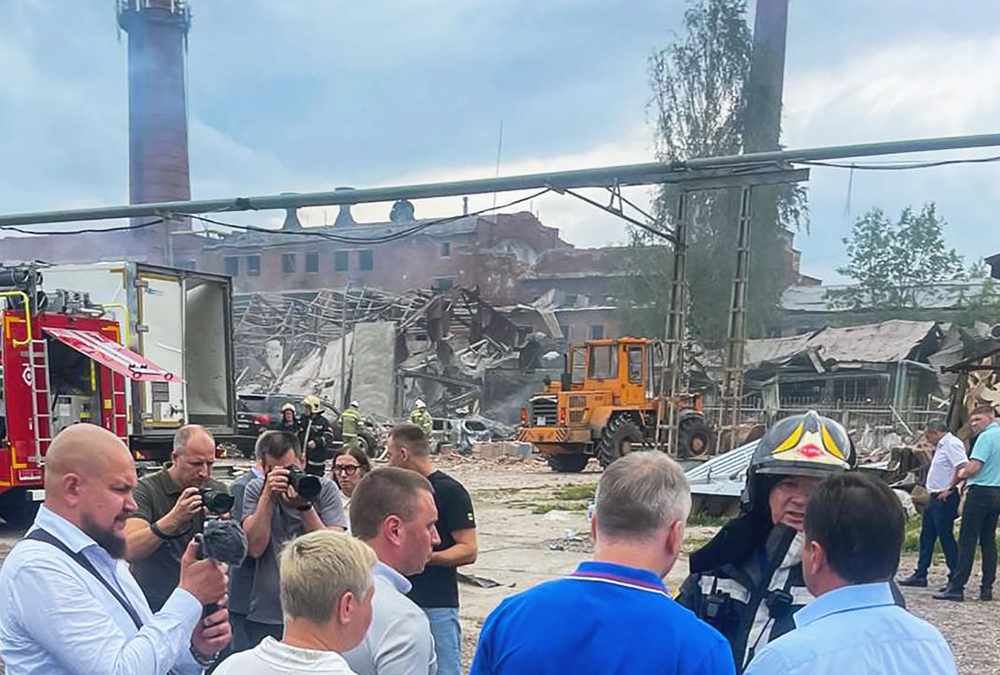 Explota fábrica en Moscú por probable dron ucraniano