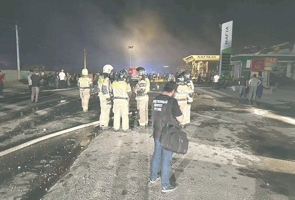 Tragedia en Rusia. Incendio en gasolinera deja 35 muertos