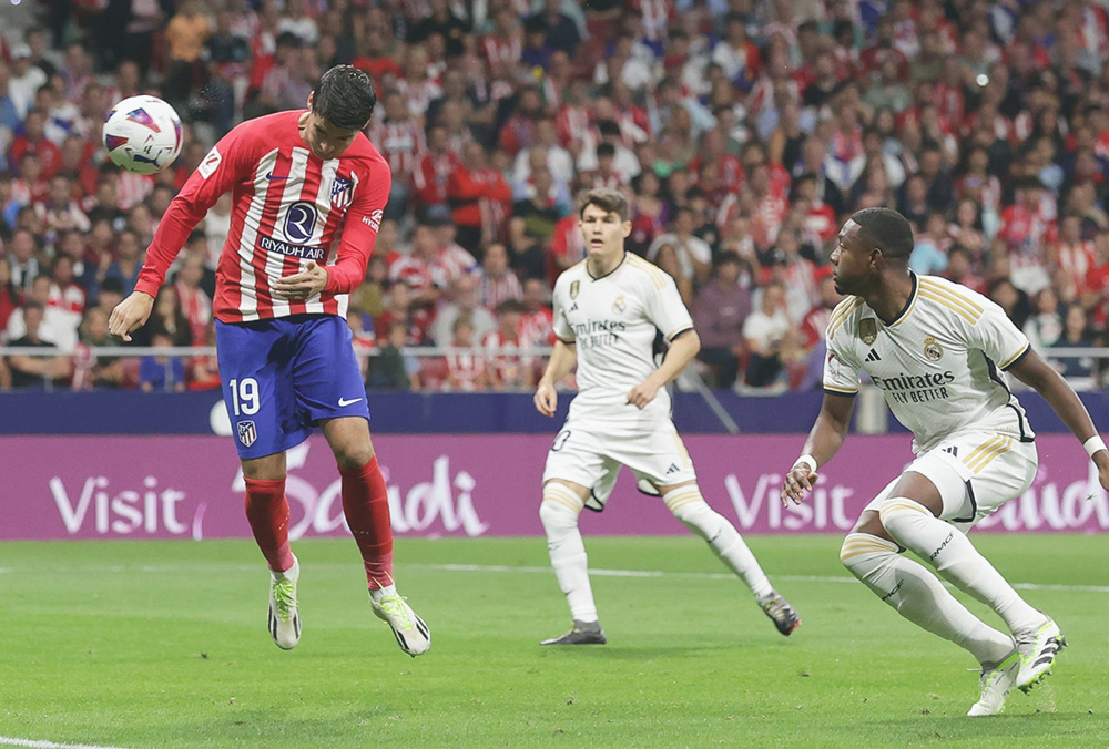 Primera derrota para el Real Madrid, Atlético se lleva el derbi