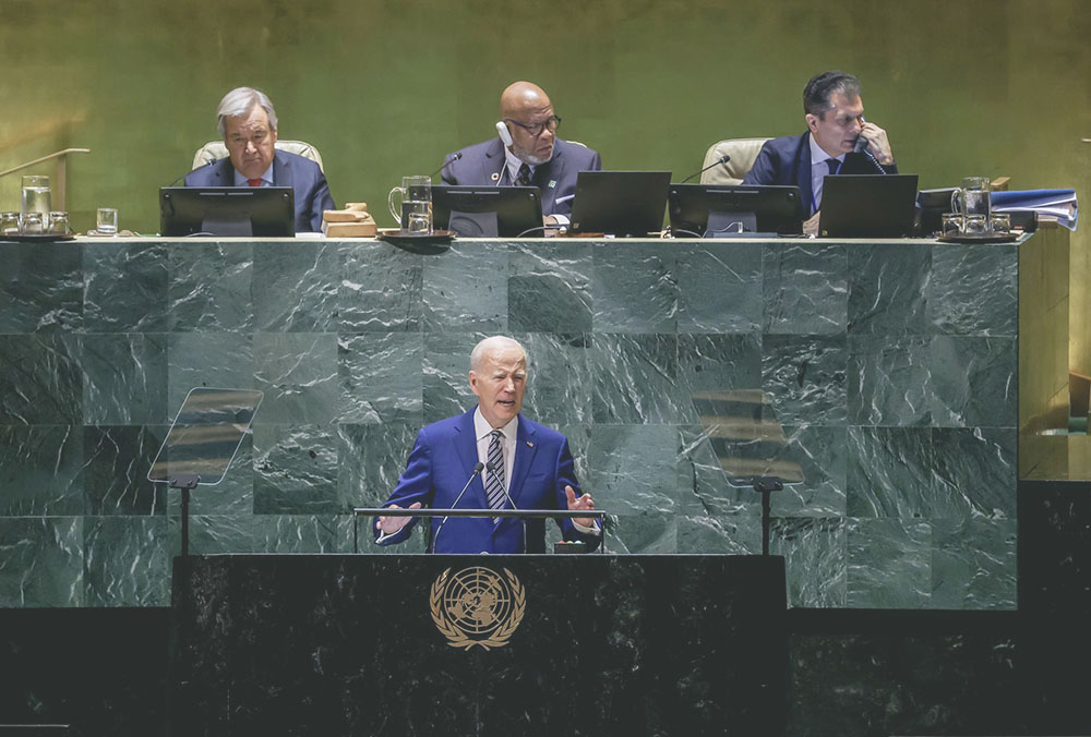 Mantener apoyo a Ucrania, pide Biden en la ONU