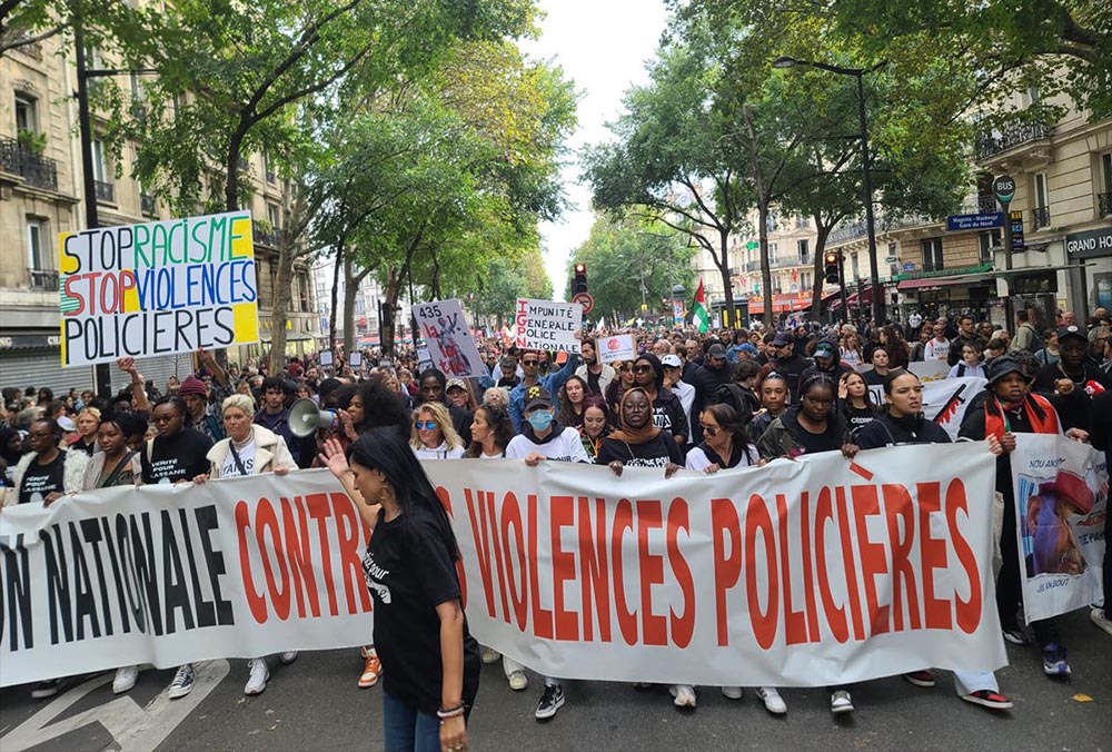 Protestan miles en Francia contra la violencia policial
