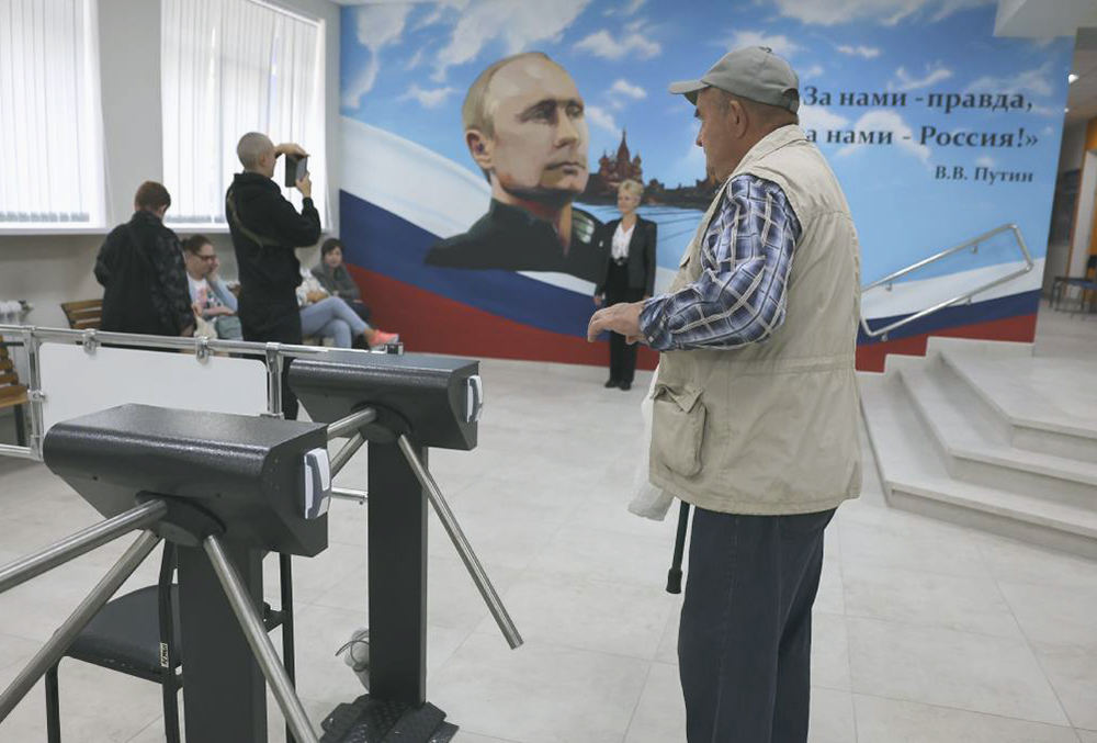 Denuncia Rusia sabotaje en elecciones de zonas ocupadas de Ucrania