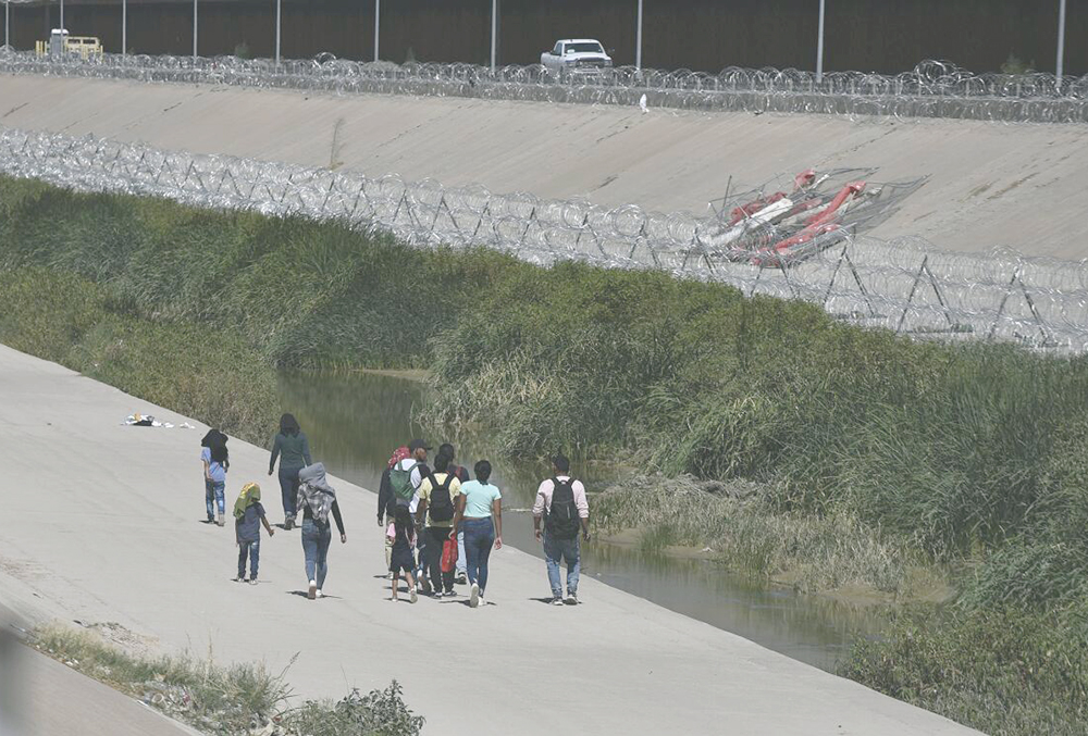 Frontera de EEUU con México ruta peligrosa