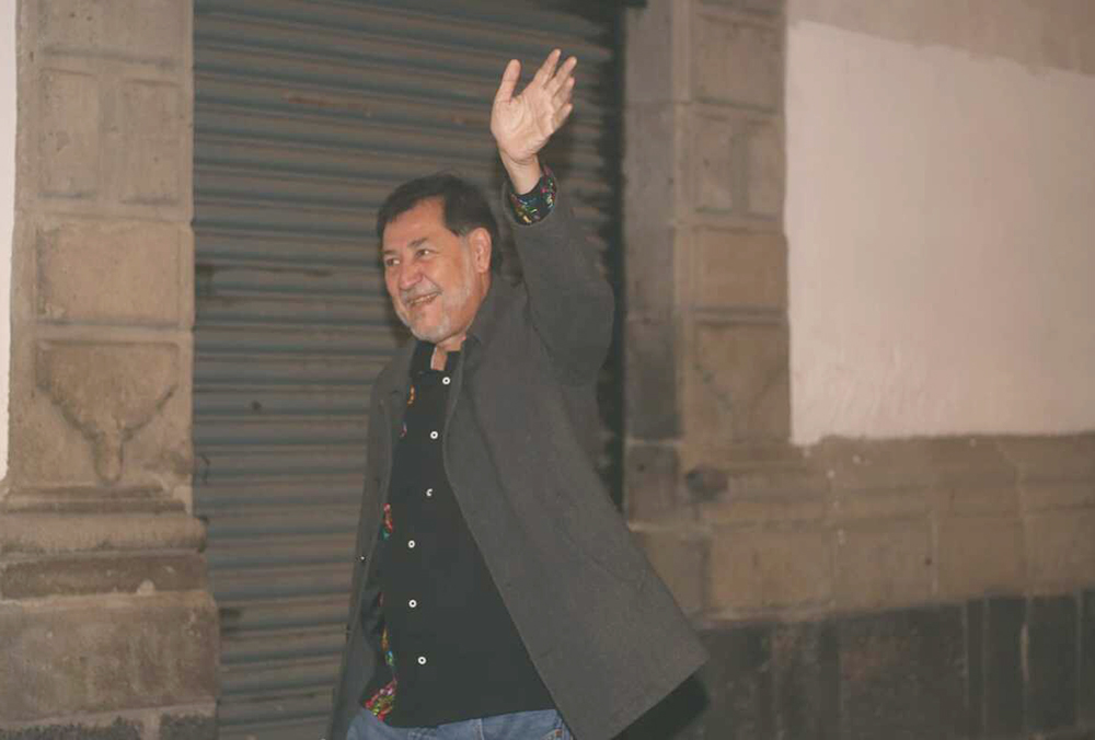 Me quieren dejar fuera de la política, acusa Fernández Noroña