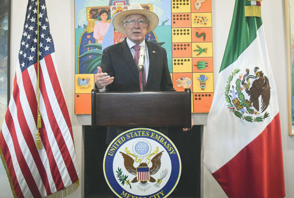 EEUU respetará soberanía de México, no intervendrá en elecciones: Ken Salazar