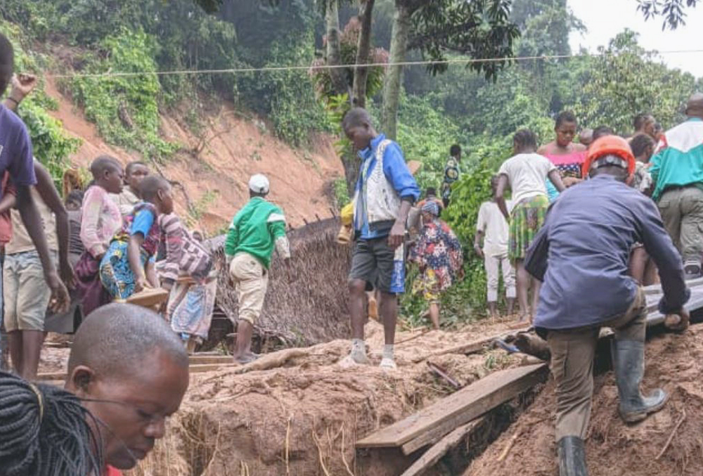 Deslave deja varios muertos en la República Democrática del Congo