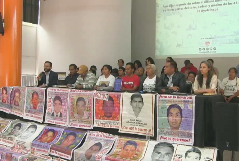 Sin conexión con grupos criminals, descartan en segundo informe de Ayotzinapa
