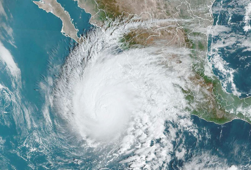 ‘Norma’ ya es huracán categoría 4; ésta es su trayectoria