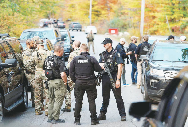 Violencia armada en EEUU: familia de tirador de Maine le pidió que se entregue