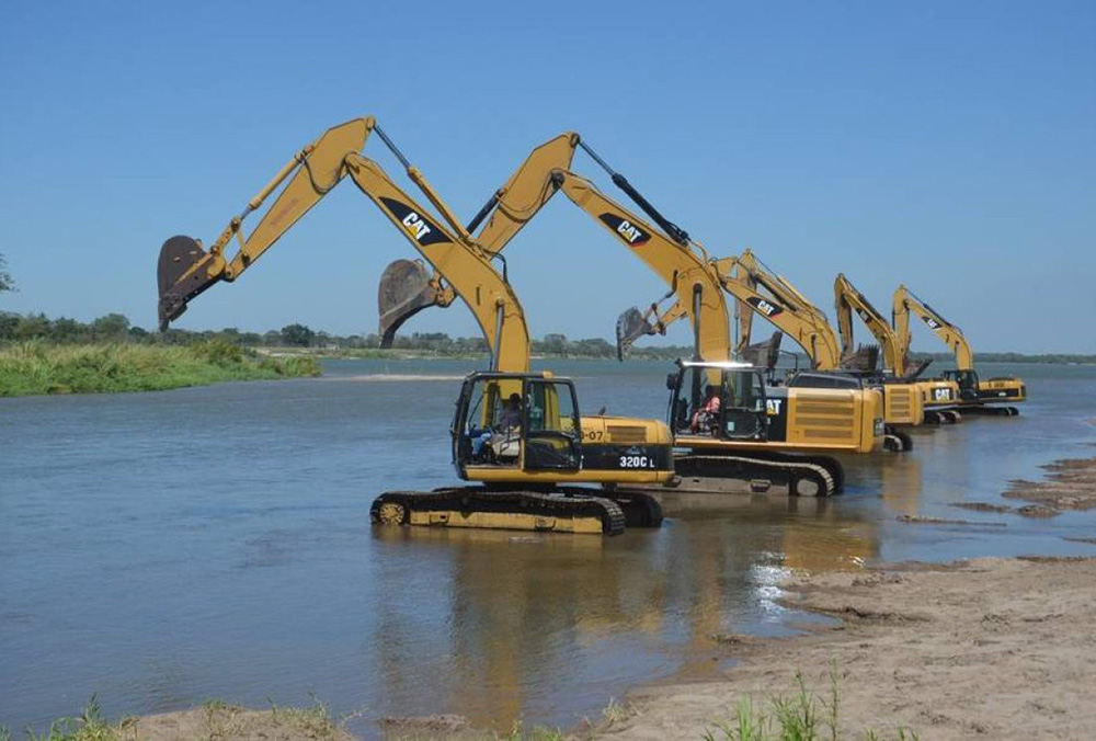 Avanza dragado de ríos para prevenir riesgo de inundaciones en la entidad