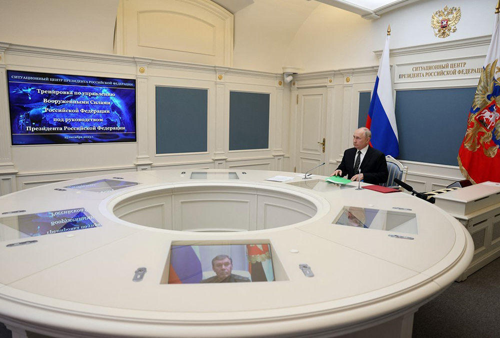 Rusia ensaya “ataque nuclear”, amaga Vladimir Putin
