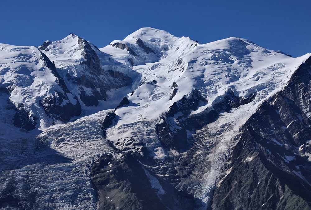 Se encoge Montaña más alta de Francia