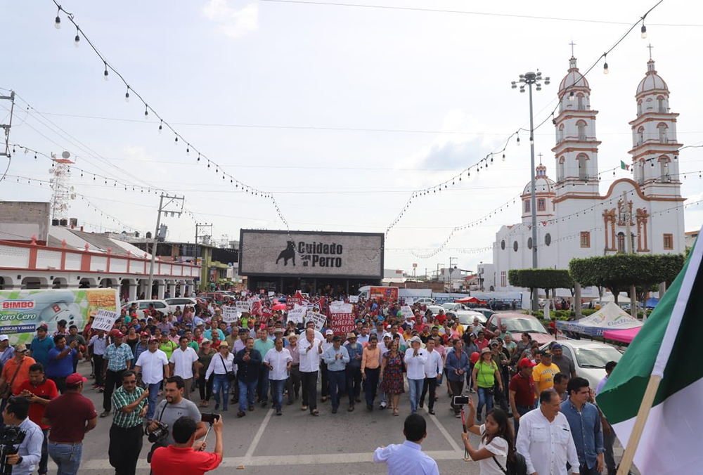 Diálogo con militantes de la Chontalpa: César Raúl Ojeda Zubieta