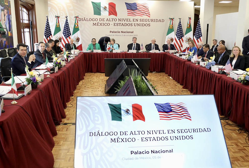 Buscan México y EEUU reforzar cooperación vs la inseguridad