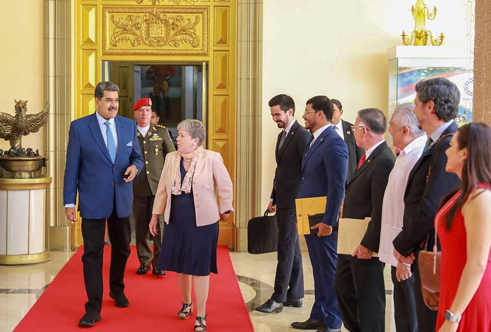 Se reunió Bárcena con Nicolás Maduro, fortalecerán cooperación bilateral