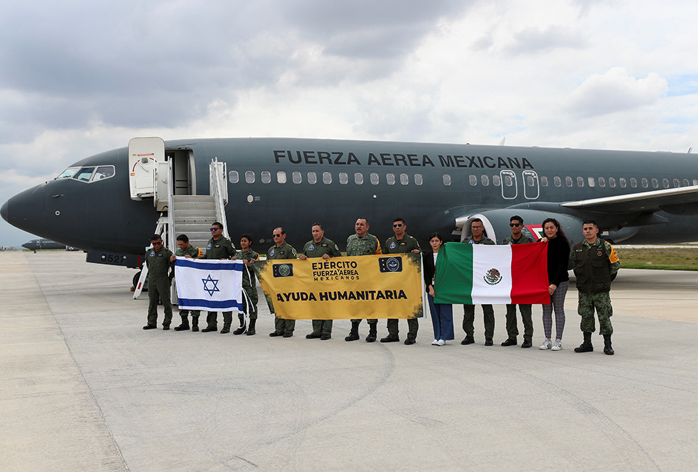 Rumbo a Israel para ayudar a mexicanos