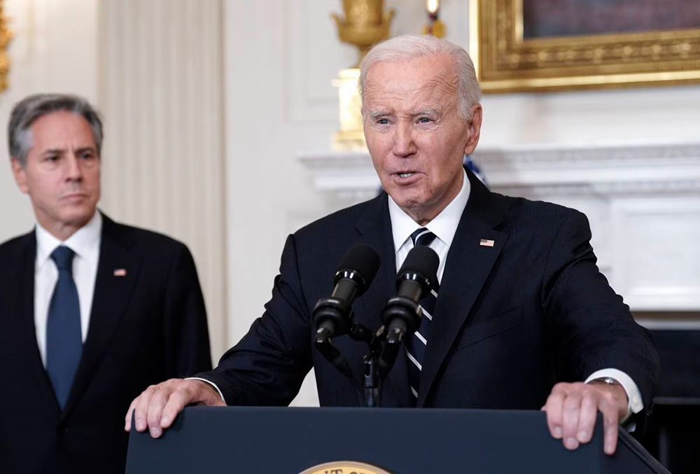 Biden reafirma apoyo a Israel. Confirma 14 estadounidenses fallecidos