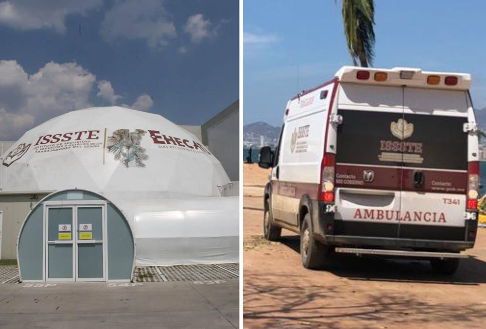 ISSSTE instalará “hospital móvil” con 80 camas en Acapulco