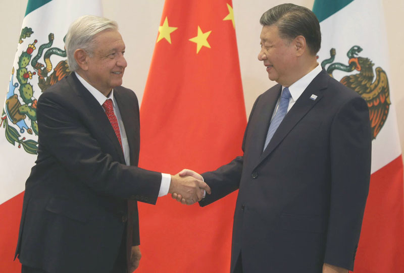 López Obrador sostiene reunión con Xi Jinping en San Francisco